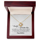 To a Beautiful Girl on Her Graduation Day, Love Knot Necklace