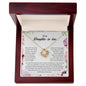 To My Daughter In Law, Love Knot Necklace