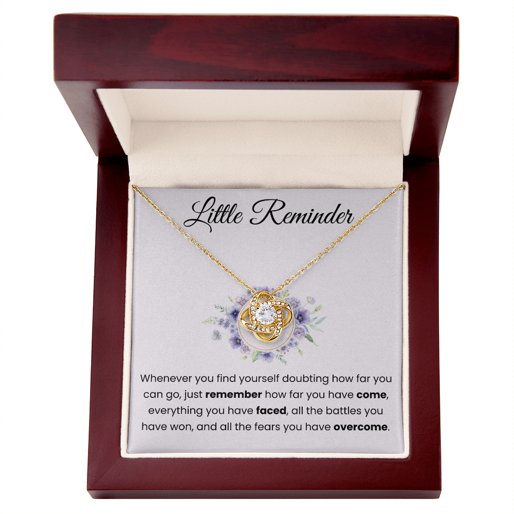Love Knot Necklace - Little Reminder