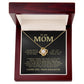 To My Mom "I've Loved You My Whole Life" Love Knot Necklace