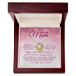 To My Mom "I've Loved You My Whole Life" Love Knot Necklace