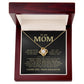 To My Mom "I've Loved You My Whole Life" Love Knot Necklace