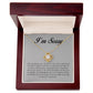 I Am Sorry, Love Knot Necklace