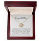 Congratulation's on Your Master's Degree, Love Knot Necklace