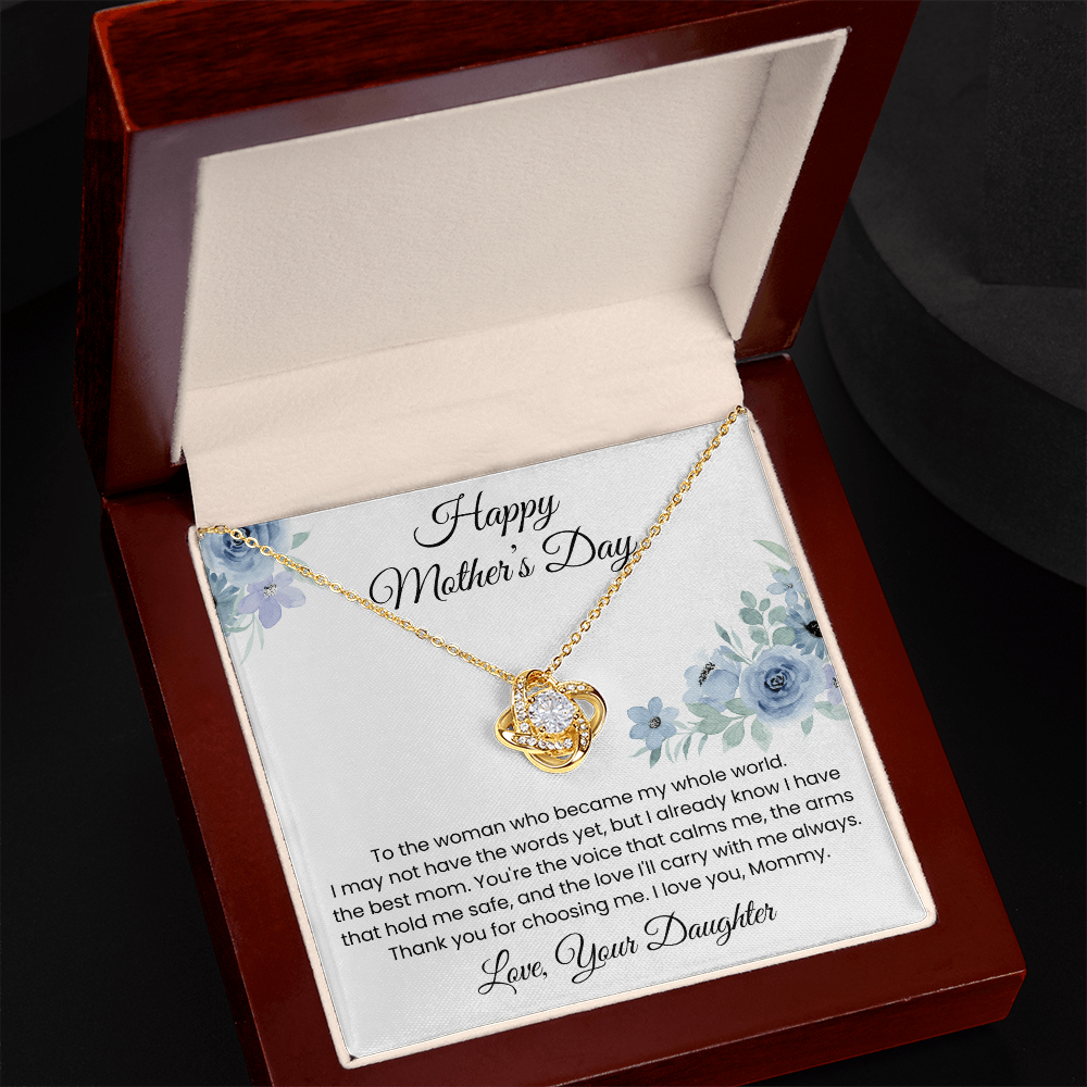 Love Knot Necklace - Happy Mother's Day