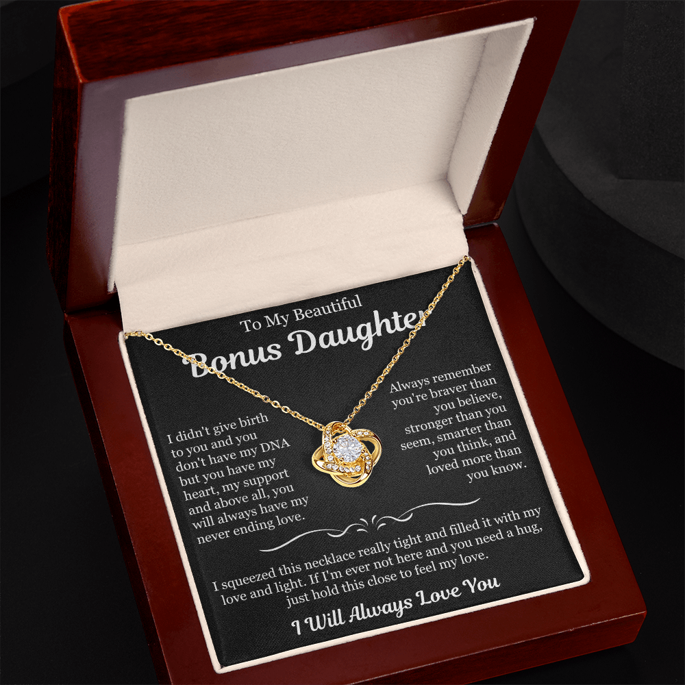 To My Beautiful Bonus Daughter