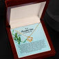 To My Beautiful Sister on my Wedding Day, Love Knot Necklace