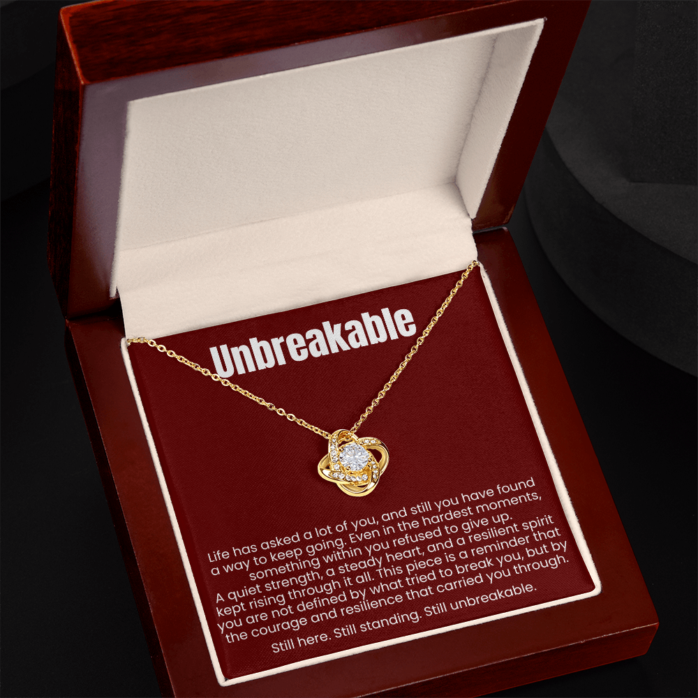 Love Knot Necklace - Unbreakable