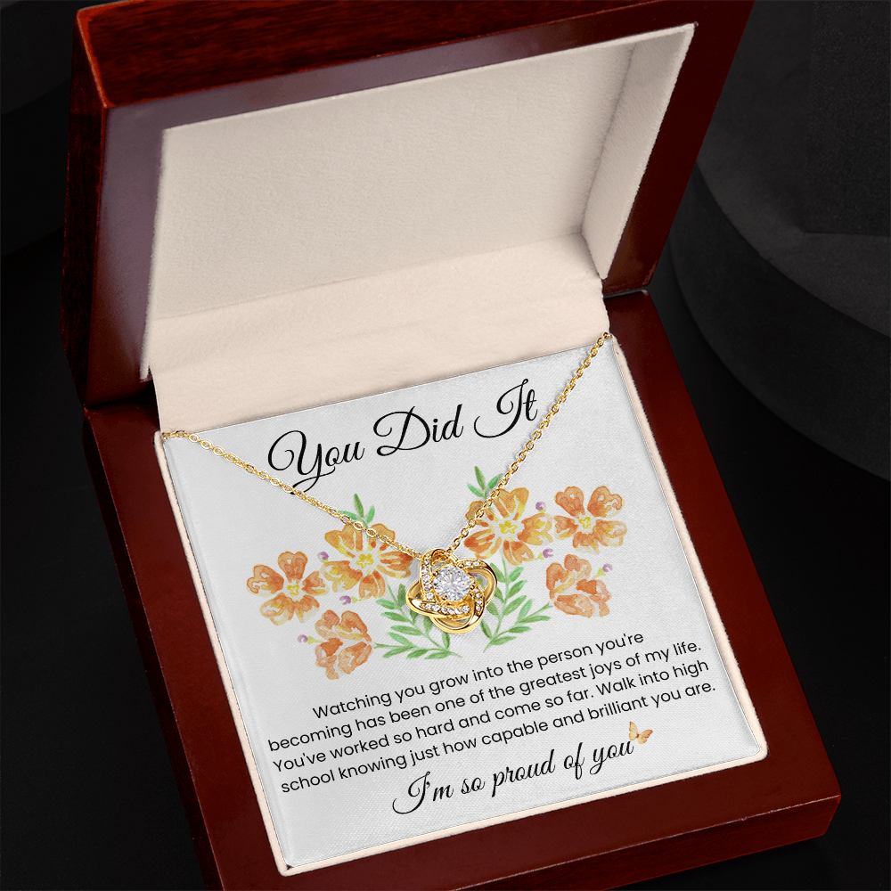 Love Knot Necklace - You Did It