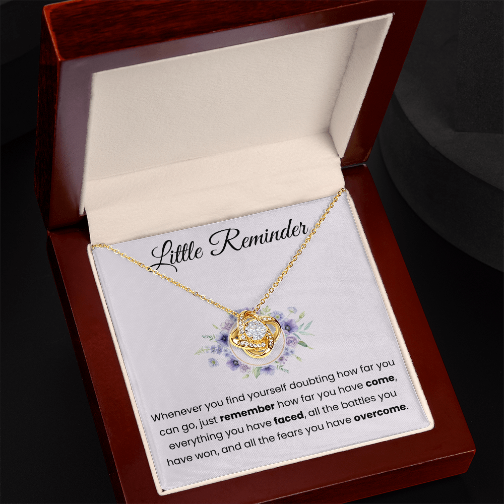 Love Knot Necklace - Little Reminder