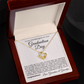 Love Knot Necklace - To Our Granddaughter on Your Graduation Day