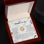 To My Daughter In Law, Love Knot Necklace