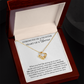 Love Knot Necklace - Strength of a Fighter
