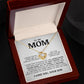 To My Mom "I've Loved You My Whole Life" Love Knot Necklace