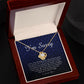 I'm Sorry Gift, Love Knot Necklace