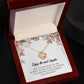 Enjoy The Next Chapter, Love Knot Necklace