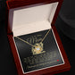 To My Bonus Mom "Thank You For Loving Me As Your Own" Love Knot Necklace