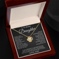 To My Bonus Daughter - Love Knot Necklace