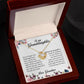 To My Granddaughter, Love Knot Necklace