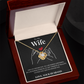 Love Knot Necklace - To My Wife "I'd Choose You"