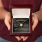 To My Beautiful Soulmate "You Complete Me" Love Knot Necklace