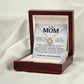 To My Mom "I've Loved You My Whole Life" Necklace