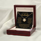 To My Beautiful Soulmate "More Precious Than Words" Love Knot Necklace