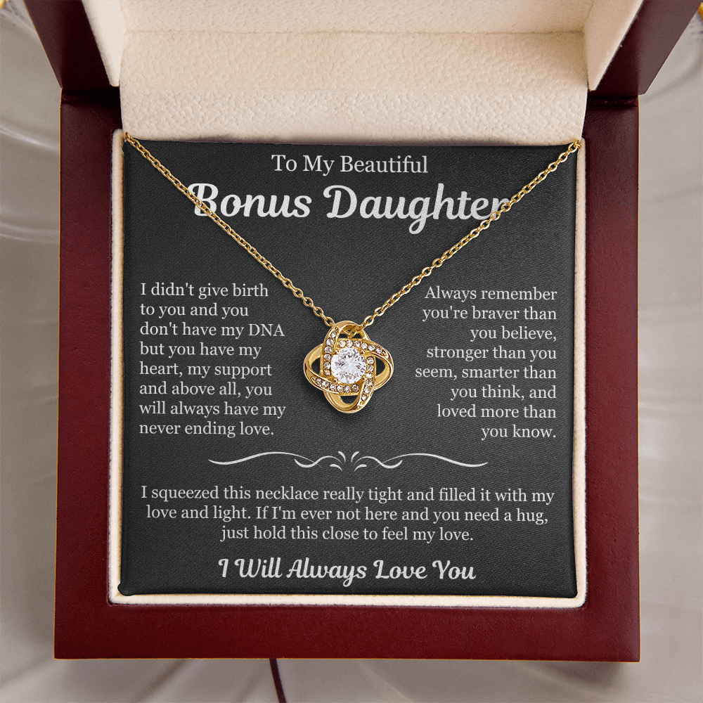 To My Beautiful Bonus Daughter