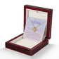 To My Mom "I've Loved You My Whole Life" Love Knot Necklace
