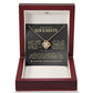 To My Beautiful Soulmate "You Complete Me" Love Knot Necklace
