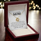 To My Beautiful Mom, Love Knot Necklace