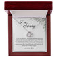 I'm Sorry Gift, Love Knot Necklace