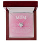 To My Mom "I've Loved You My Whole Life" Love Knot Necklace