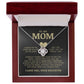 To My Mom "I've Loved You My Whole Life" Love Knot Necklace