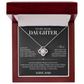 To My Dear Daughter - Love Knot Necklace