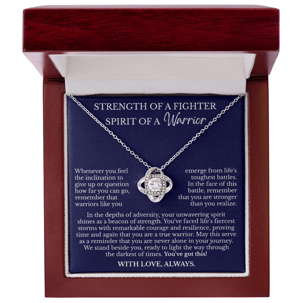 Love Knot Necklace - Spirit Of A Warrior