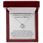 Love Knot Necklace - Strength of a Fighter