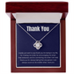 Love Knot Necklace - Thank You
