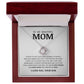 To My Beautiful Mom, Love Knot Necklace