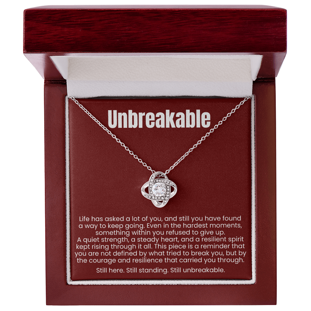 Love Knot Necklace - Unbreakable