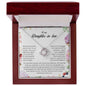 To My Daughter In Law, Love Knot Necklace