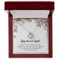 Enjoy The Next Chapter, Love Knot Necklace