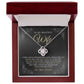 To My Beautiful Wife, Love Knot Necklace