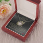 To My Bonus Mom "Thank You For Loving Me As Your Own" Love Knot Necklace