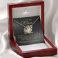 To My Bonus Mom "Thank You For Loving Me As Your Own" Love Knot Necklace