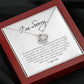 I'm Sorry Gift, Love Knot Necklace