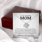 To My Beautiful Mom, Love Knot Necklace