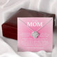 To My Mom "I've Loved You My Whole Life" Love Knot Necklace