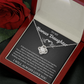 To My Bonus Daughter - Love Knot Necklace