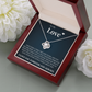Love Knot Necklace - To My Love "I Love You Forever and Always"